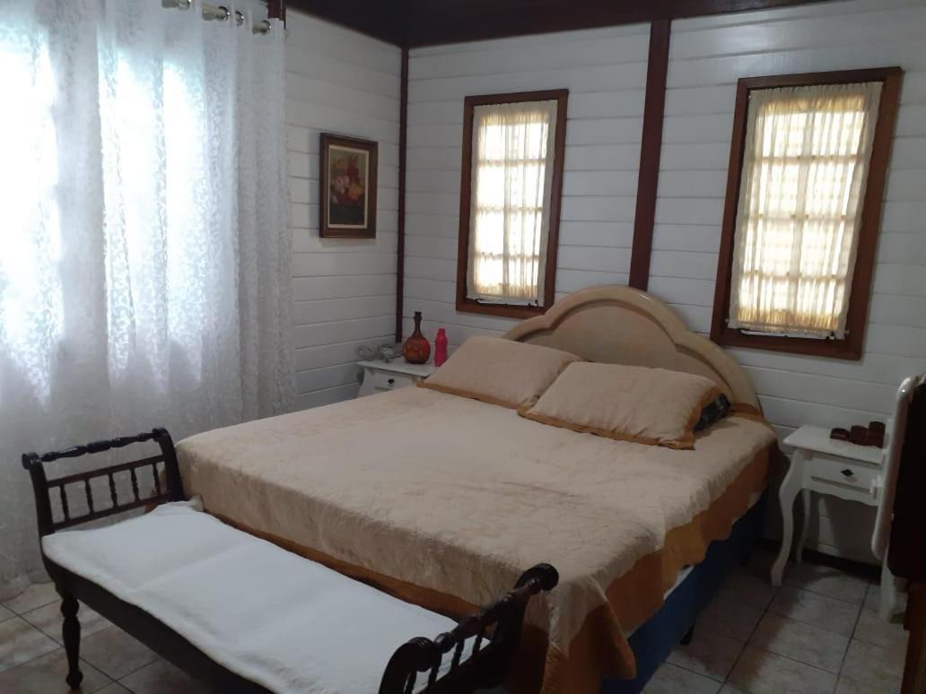 Casa Agradavel, 50M Da Praia Freguesia Do Ribeirao Da Ilha Florianopolis Bagian luar foto