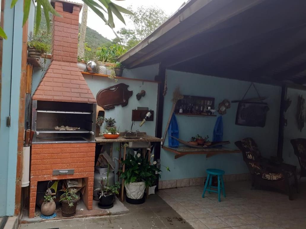 Casa Agradavel, 50M Da Praia Freguesia Do Ribeirao Da Ilha Florianopolis Bagian luar foto